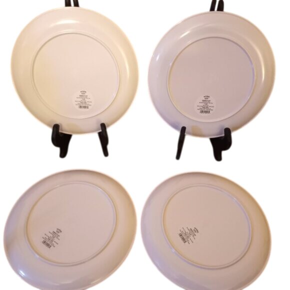 4 Piece Set Hyde and Eek Halloween Plates 10" Ghost Melamine Plastic - BPA Free - Picture 3 of 7